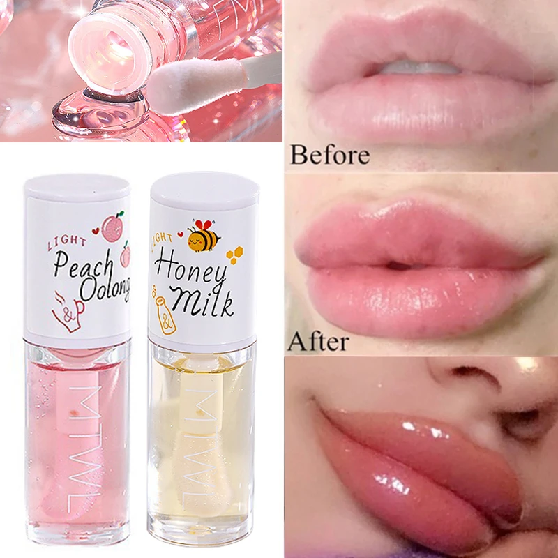 Honey Peach Lip Oil L Crystal Jelly Moisturizing Lip Oil Makeup Long Lasting Lip Care Brush Head Korean Cute Water Light Lips 
Honey Peach Lip Oil L Crystal Jelly Moisturizing Lip Oil Makeup Long Lasting Lip Care Brush Head Korean Cute Water Light Lips