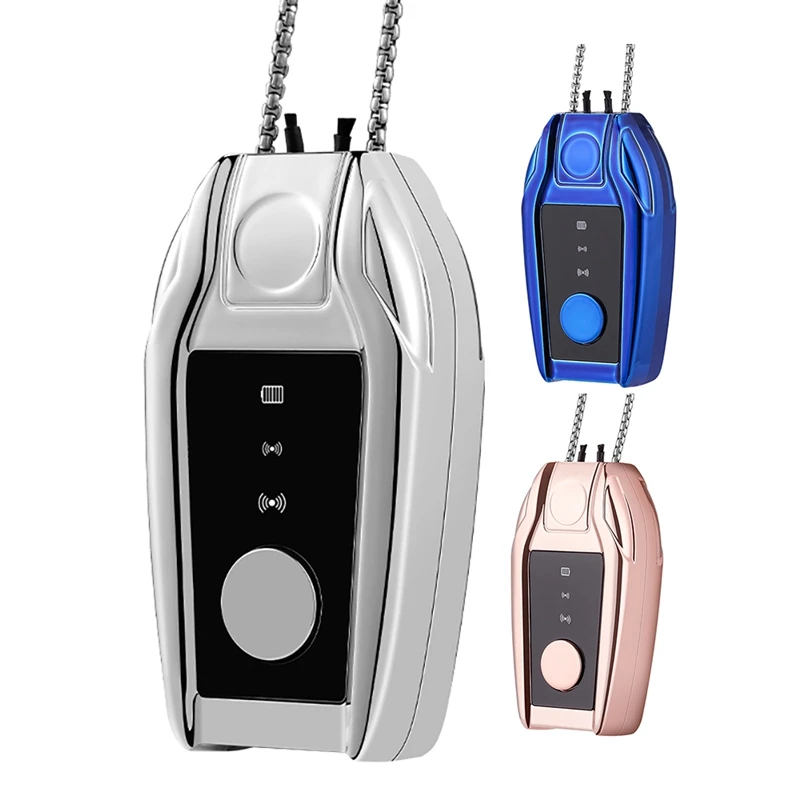 Hanging Neck Air Purifier Personal Wearable Mini Portable 200 Million Negative Ion Generator Air Purifier 120H
Hanging Neck Air Purifier Personal Wearable Mini Portable 200 Million Negative Ion Generator Air Purifier 120H