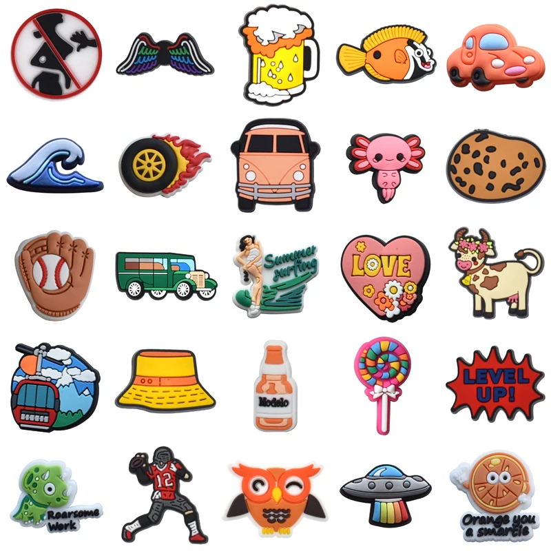 Gifts Decorations for Crocs Packs Women Charm Girl Wholesale Bulk Shoes Accessories Para Pins Men Kids Boy Set Jeans Shoe Charms
Gifts Decorations for Crocs Packs Women Charm Girl Wholesale Bulk Shoes Accessories Para Pins Men Kids Boy Set Jeans Shoe Charms