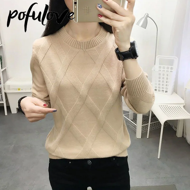 Sweater Women 2022 Autumn and Winter New Fashion Korean Version of The Pullover Pure Color Loose Top Knitwear Trending Sweater
Sweater Women 2022 Autumn and Winter New Fashion Korean Version of The Pullover Pure Color Loose Top Knitwear Trending Sweater