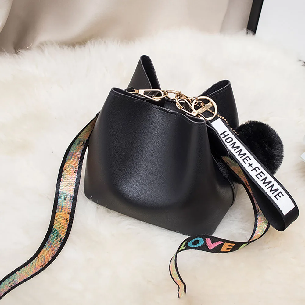 PU Leather Bucket Shoulder Bag For Women Large Capacity Female Handbag Solid Color Travel Working Crossbody Bags For Women
PU Leather Bucket Shoulder Bag For Women Large Capacity Female Handbag Solid Color Travel Working Crossbody Bags For Women