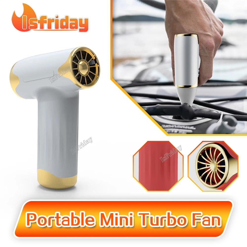 

Мини-Турбо-вентилятор Ручной мощный пылесборник высокоскоростной турбинный фен для компьютерной клавиатуры перезаряжаемый мини-Турбовентилятор