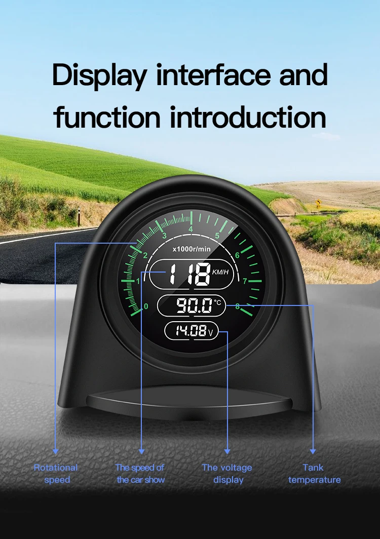 1*70 Интеллектуальный многофункциональный цифровой OBD2 Спидометр превышение скорости сигнализация об/мин термометр ЖК-дисплей HUD цифровой из...
1*70 Интеллектуальный многофункциональный цифровой OBD2 Спидометр превышение скорости сигнализация об/мин термометр ЖК-дисплей HUD цифровой из...