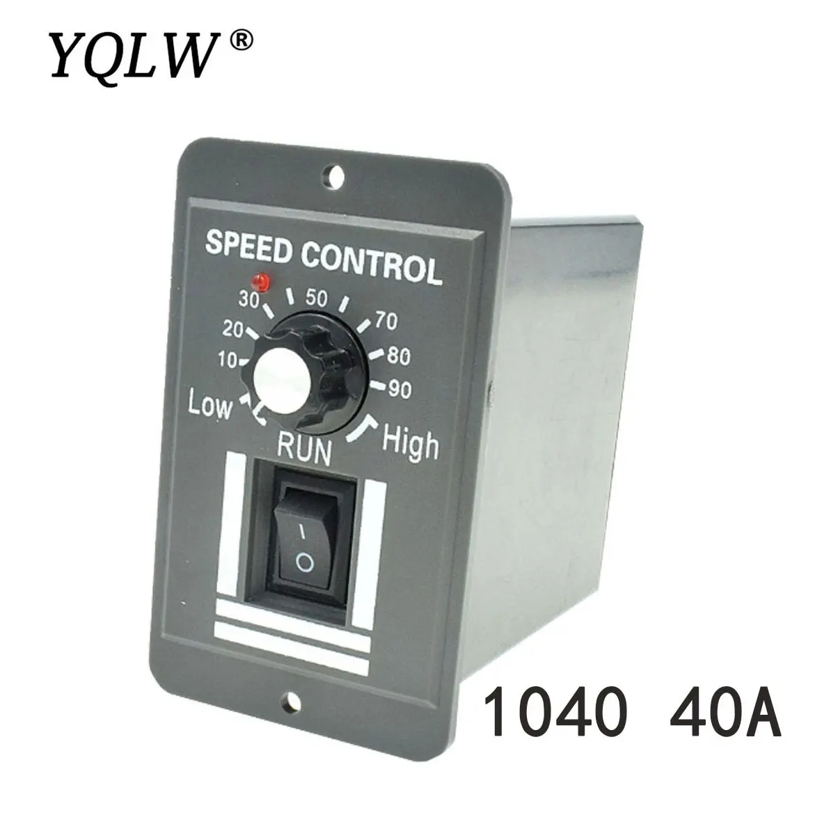 Контроллер электродвигателя X1040 DC12V24V36V48V 40A DC9-60V матовый модуль контроллера