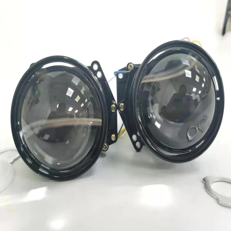 12V LED double lights non-destructive installation H7 H4 9005 H11 modified bifocal lens headlight H4 H7 blue 2bulbs
12V LED double lights non-destructive installation H7 H4 9005 H11 modified bifocal lens headlight H4 H7 blue 2bulbs