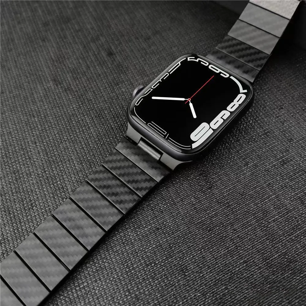 Carbon fiber pattern PC strap for apple watch band 45mm 44mm 40mm 41mm 49mm 42mm Wristband for Iwatch Series 7 6 5 4 SE Bracelet
Carbon fiber pattern PC strap for apple watch band 45mm 44mm 40mm 41mm 49mm 42mm Wristband for Iwatch Series 7 6 5 4 SE Bracelet