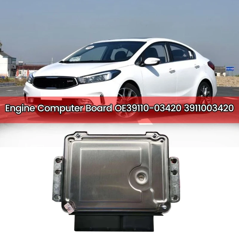 Car Engine Computer Board ECU Electronic Control Unit A04 for Kia-MEG17.9.12.1 39110-03420
Car Engine Computer Board ECU Electronic Control Unit A04 for Kia-MEG17.9.12.1 39110-03420