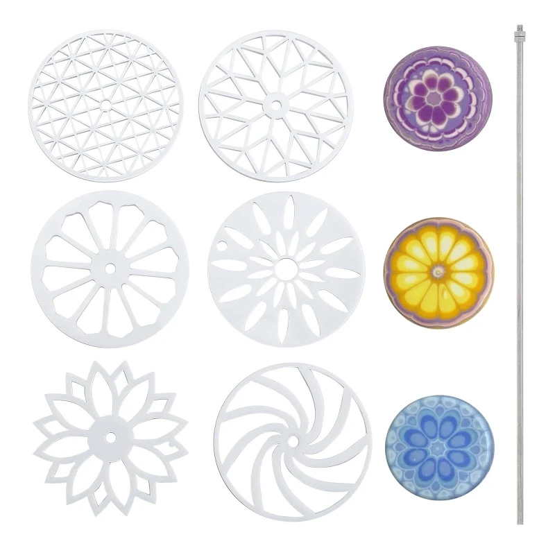 6 Styles 2.75in Round Soap Mold Tools Creative Soap Pull Through Mold for Handmade Soaps,Candles, DIY Cake Decorations
6 Styles 2.75in Round Soap Mold Tools Creative Soap Pull Through Mold for Handmade Soaps,Candles, DIY Cake Decorations