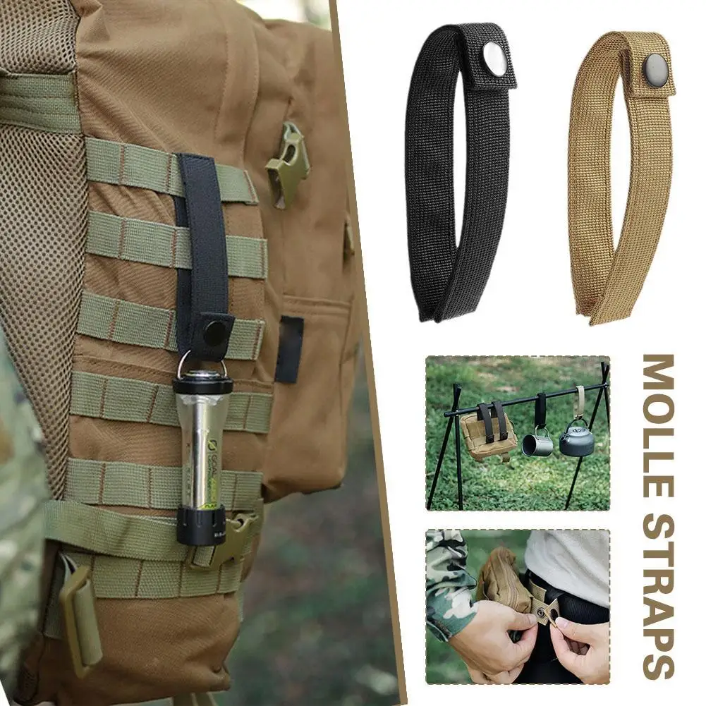 

Nylon Molle Ribbon Webbing Buckle Key Hook Clip Climbing Carabiner Belt Backpack Hanger Hooks Outdoor Hiking Tactical Tools