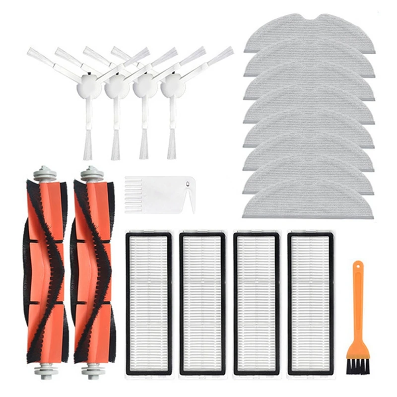 Main Side Brush HEPA Filter Mop Cloth As Shown Plastic Replacement Parts For Xiaomi Mijia 1C STYTJ01ZHM 1T STYTJ02ZHM
Main Side Brush HEPA Filter Mop Cloth As Shown Plastic Replacement Parts For Xiaomi Mijia 1C STYTJ01ZHM 1T STYTJ02ZHM