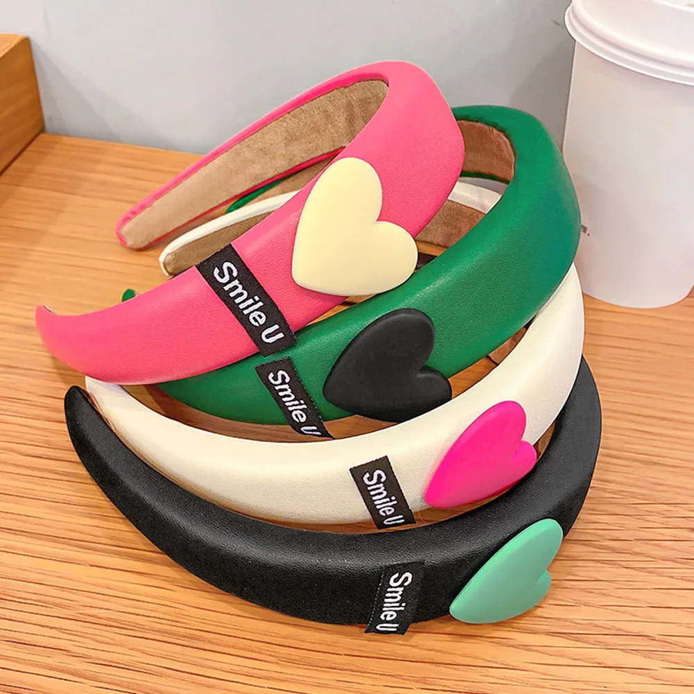 Autumn Winter Solid Big Love Headband for Women Girl Bezel Korean Hairband Fashion Headwear Hair Accessories Hoop Wholesale
Autumn Winter Solid Big Love Headband for Women Girl Bezel Korean Hairband Fashion Headwear Hair Accessories Hoop Wholesale