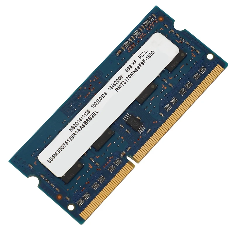 DDR3L 4GB 1600Mhz Laptop Ram Memory PC3-12800 1.35V SODIMM 204Pins DDR3 Notebook RAM
DDR3L 4GB 1600Mhz Laptop Ram Memory PC3-12800 1.35V SODIMM 204Pins DDR3 Notebook RAM