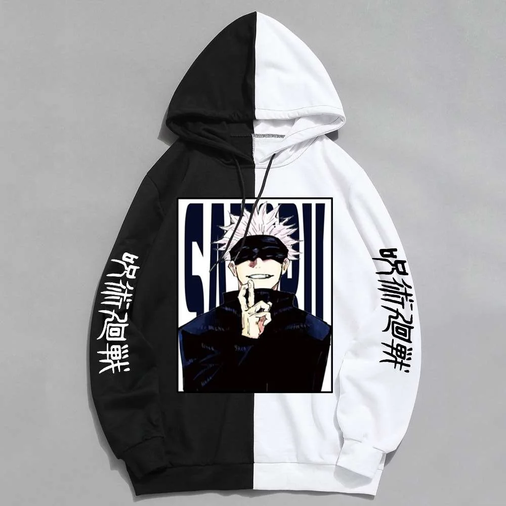 Jujutsu Kaisen Anime Men's Hoodies Fashion Autumn Winter Hoodies Casual Hoodies Jujutsu Kaisen Gojo Satoru Hooded Sweatshirts
Jujutsu Kaisen Anime Men's Hoodies Fashion Autumn Winter Hoodies Casual Hoodies Jujutsu Kaisen Gojo Satoru Hooded Sweatshirts