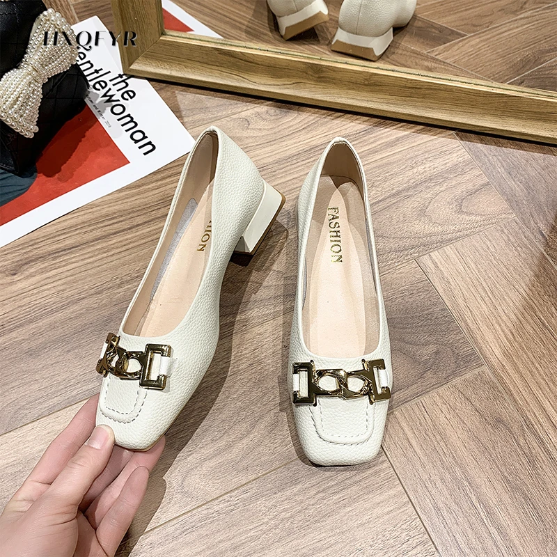 Women's Shoes 2022 Fashion Women's High-heeled Shoes Spring Autumn Single Shoes Women's High-heeled Square Heel Black Shoes
Women's Shoes 2022 Fashion Women's High-heeled Shoes Spring Autumn Single Shoes Women's High-heeled Square Heel Black Shoes