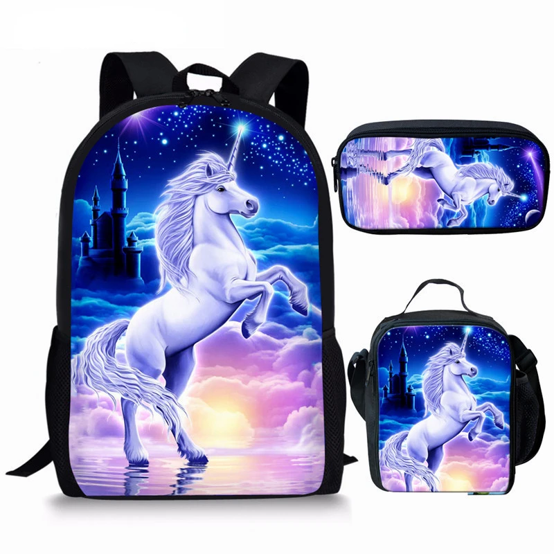 HOMDOW Cute Unicorn Pattern School Bag Cartoon Advocate for Teenage Girls Kids Travel Backpack Blue Book Bags Kids Bag
HOMDOW Cute Unicorn Pattern School Bag Cartoon Advocate for Teenage Girls Kids Travel Backpack Blue Book Bags Kids Bag