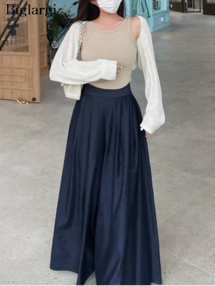 Autumn Long Pant Women Korea Style Loose Fashion Office Ladies Pants High Waist Wide Leg Casual Woman Pants 2023
Autumn Long Pant Women Korea Style Loose Fashion Office Ladies Pants High Waist Wide Leg Casual Woman Pants 2023