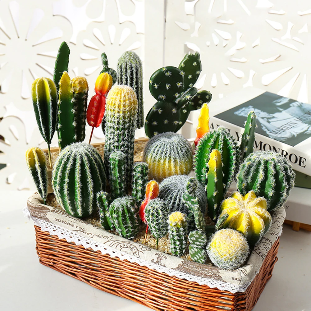 Artificial Prickly Pear Plant Colourful Various Succulent Plants Fake Flowers DIY Home Decor Creative Desktop Plante Landscape
Artificial Prickly Pear Plant Colourful Various Succulent Plants Fake Flowers DIY Home Decor Creative Desktop Plante Landscape