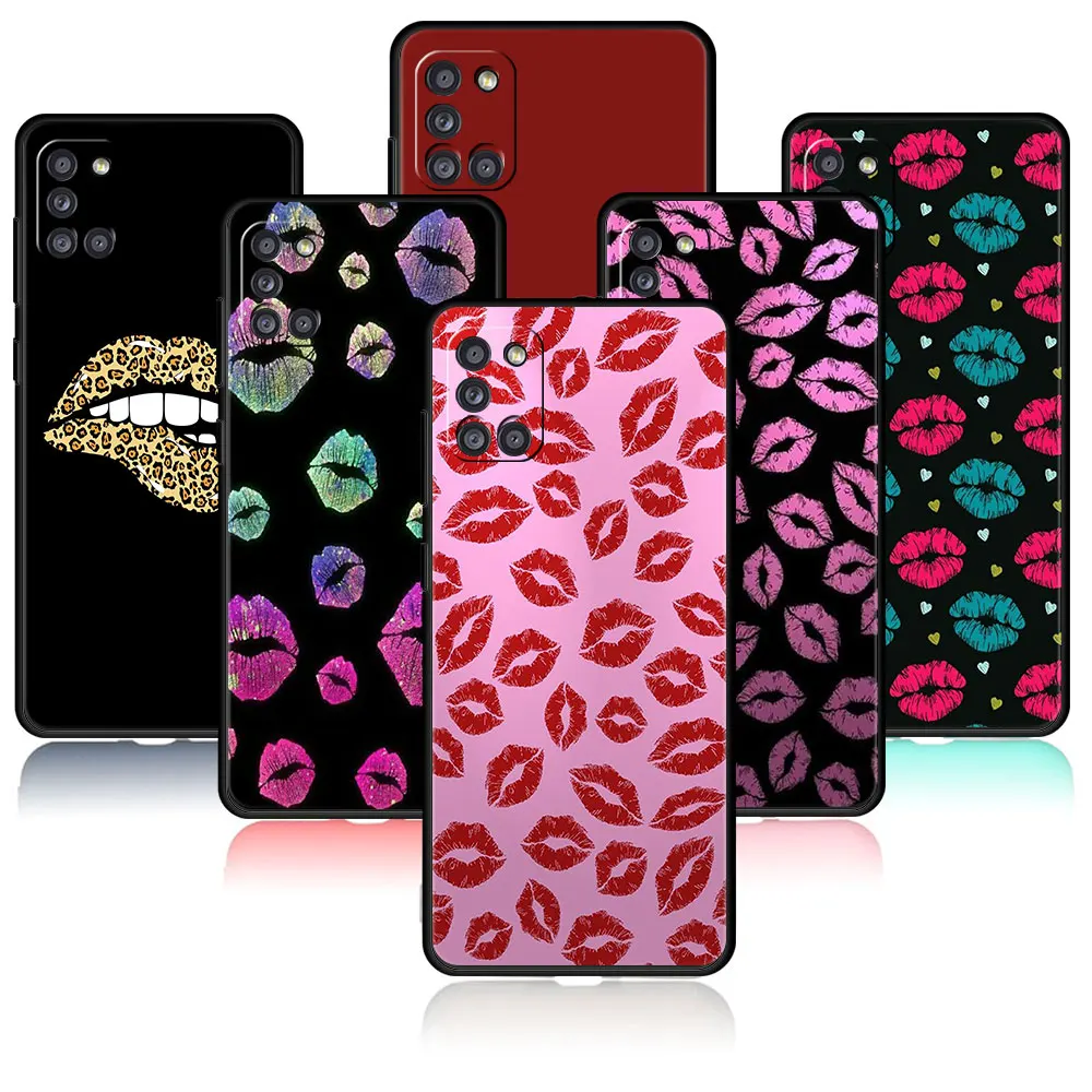 Sexy lips Leopard Pet dog Celular Case For Samsung Galaxy A51 A41 A21s A12 A71 A02s A31 A52 A72 A32 4G A22 A23 A52s Silicone 
Sexy lips Leopard Pet dog Celular Case For Samsung Galaxy A51 A41 A21s A12 A71 A02s A31 A52 A72 A32 4G A22 A23 A52s Silicone