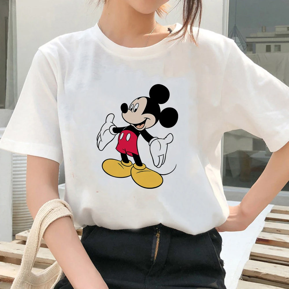 Comfortable Harajuku Style Top Clothes Casual Tee Shirts Female Mickey Letters Printing Pattern Disney Dropship Women T-Shirts
Comfortable Harajuku Style Top Clothes Casual Tee Shirts Female Mickey Letters Printing Pattern Disney Dropship Women T-Shirts