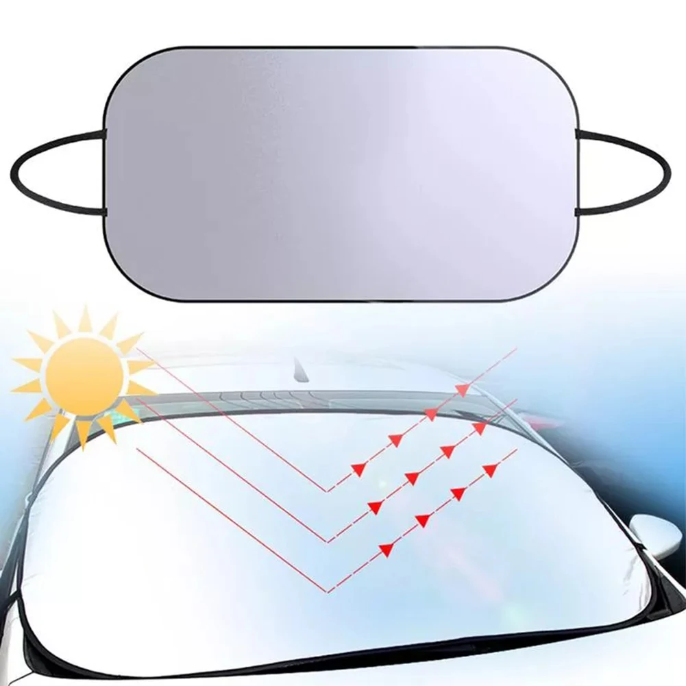 140 X 80cm Car Windshield Cover Sunshade UV Protection Shield Car Styling Folding Car Window Sun Shade Windshield Block Cover
140 X 80cm Car Windshield Cover Sunshade UV Protection Shield Car Styling Folding Car Window Sun Shade Windshield Block Cover