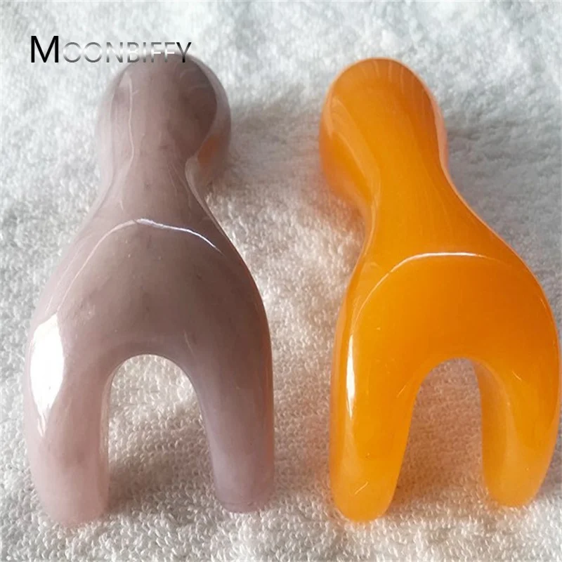 

Guasha Scraping Massage Scraper Face Massager Acupuncture Gua Sha Board Acupoint Face Eye Care SPA Nose Massager Tool