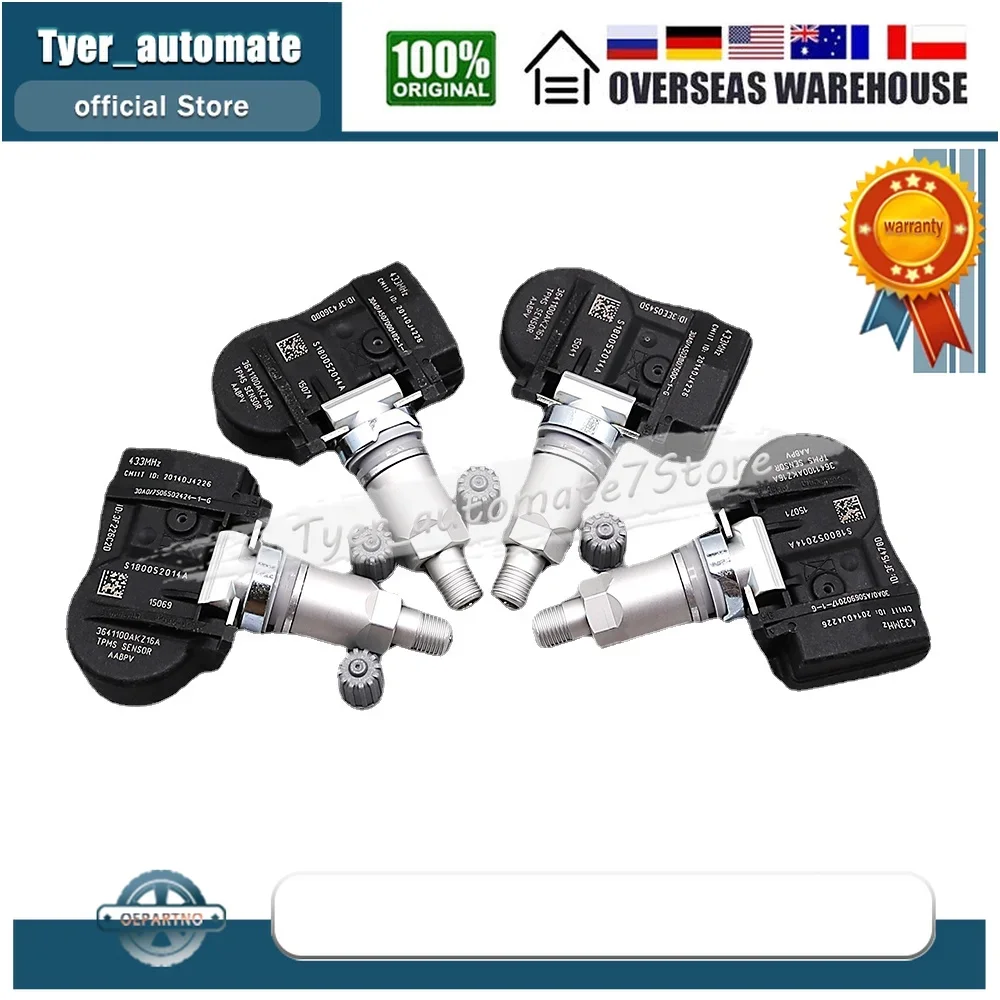 4 шт. Датчик давления в шинах TPMS 3641100 AKZ16A для Great Wall Wingle5 C50 Haval H6
4 шт. Датчик давления в шинах TPMS 3641100 AKZ16A для Great Wall Wingle5 C50 Haval H6