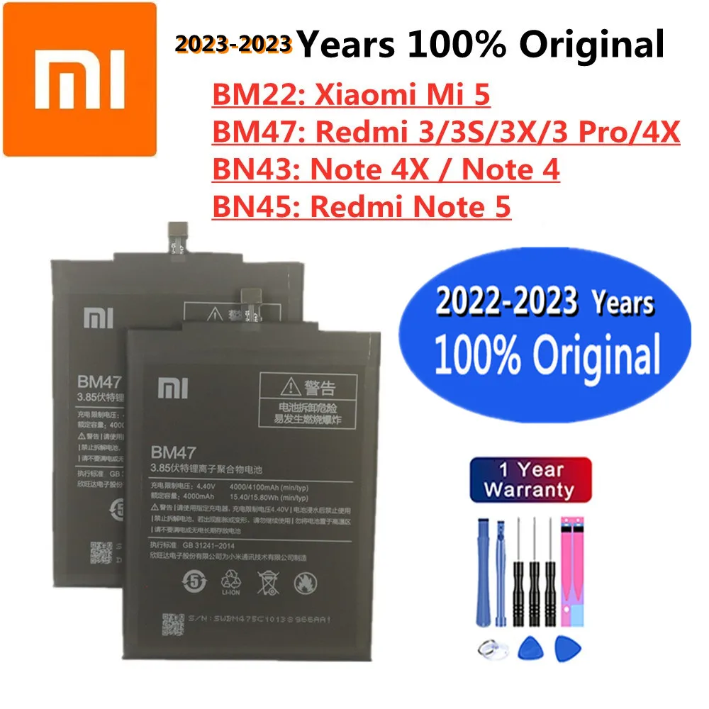 Новинка 100% оригинальный аккумулятор BM47 для Xiaomi 5 Mi5 Redmi 3 3S 3X 3 Pro 4X Note 5 4X 4 Note5 Note4x батарея для телефона
Новинка 100% оригинальный аккумулятор BM47 для Xiaomi 5 Mi5 Redmi 3 3S 3X 3 Pro 4X Note 5 4X 4 Note5 Note4x батарея для телефона