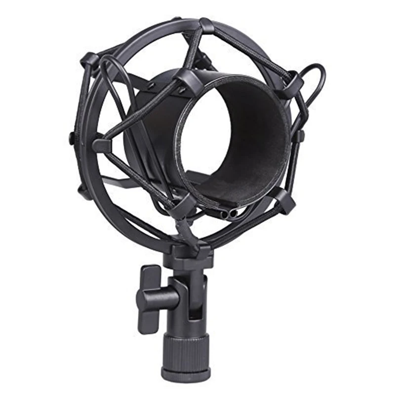 

Ударное крепление miniphone 50 мм для конденсаторного микрофона диаметром 48-54 мм черного цвета