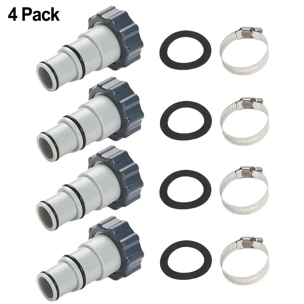 Adapter Hose Adapter 2500 Easy To Install Easy To Use For Intex 4000 More Watertight Threaded Hose With O-rings
Adapter Hose Adapter 2500 Easy To Install Easy To Use For Intex 4000 More Watertight Threaded Hose With O-rings