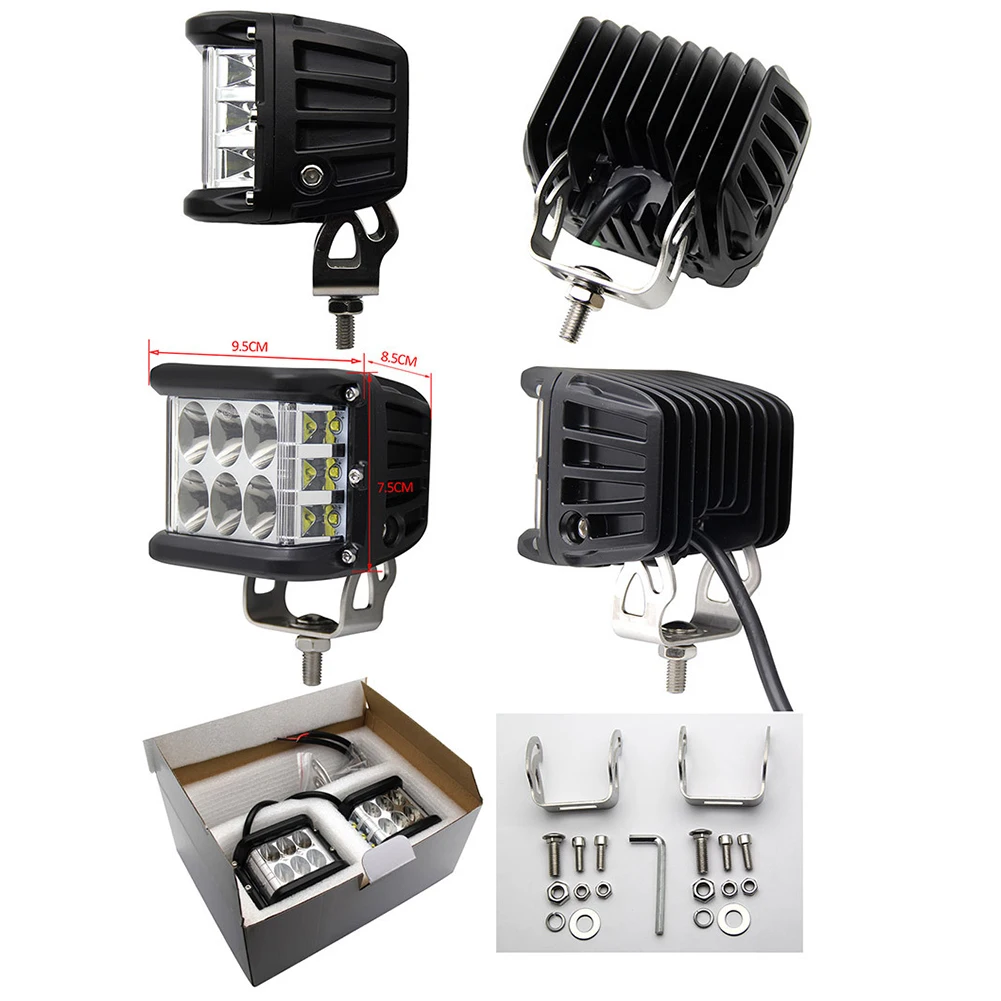 1pc 4inch 45W White&Red Flashing LED Work Light Bar Spot Pods Offroad Fog Lamp Pickup Truck Spotlight Daylight Work Light
1pc 4inch 45W White&Red Flashing LED Work Light Bar Spot Pods Offroad Fog Lamp Pickup Truck Spotlight Daylight Work Light