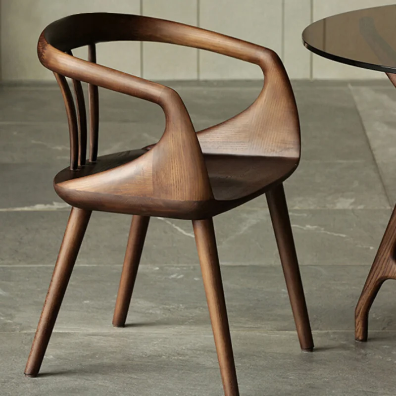 

Стулья для патио современные деревянные минималистичные эргономичные дизайнерские обеденные стулья для гостиной в скандинавском стиле Silla Nordica домашняя мебель