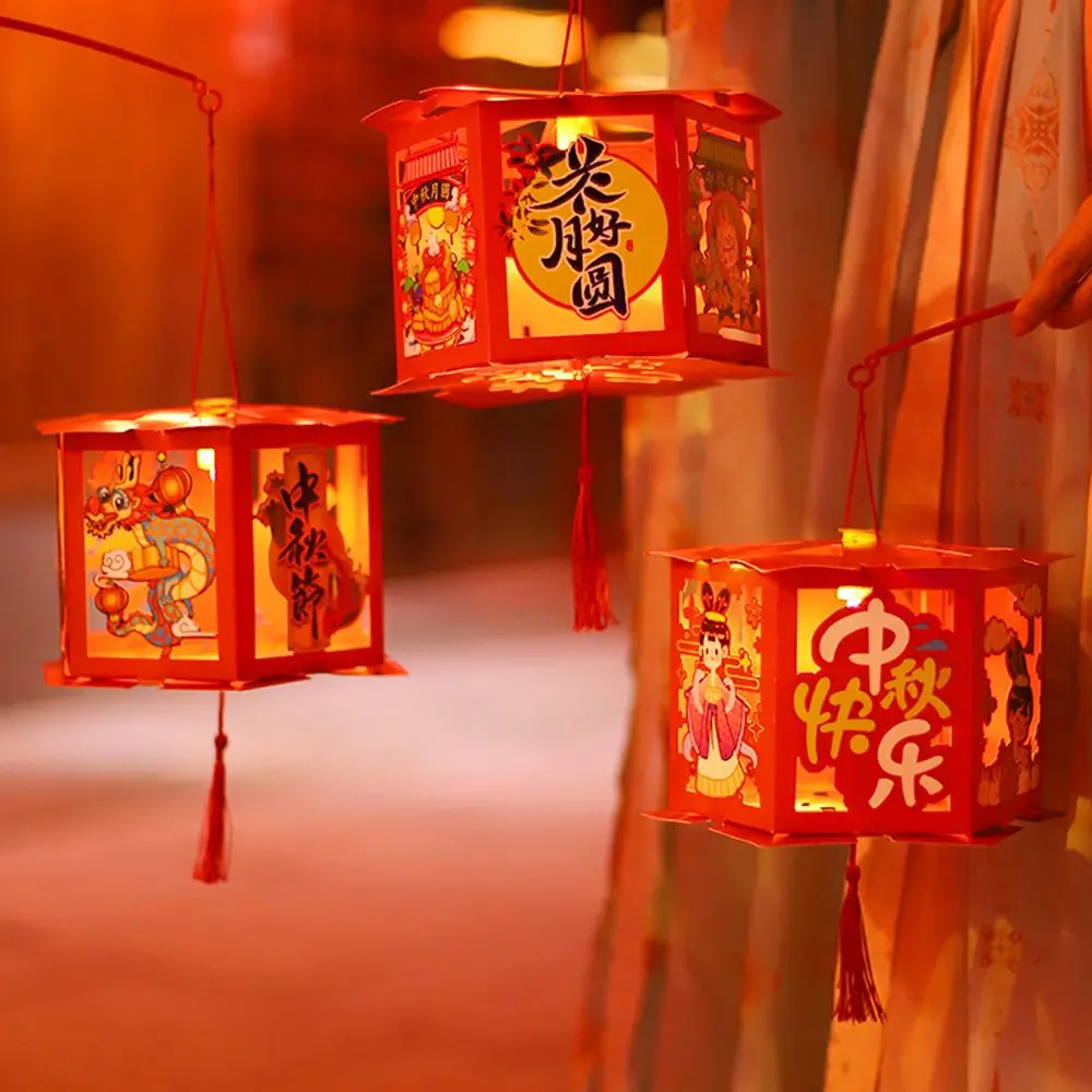 Подвесной Сделай Сам античный ручной работы античный кролик в китайском стиле фонарики проекции праздничное освещение для середины осени
Подвесной Сделай Сам античный ручной работы античный кролик в китайском стиле фонарики проекции праздничное освещение для середины осени