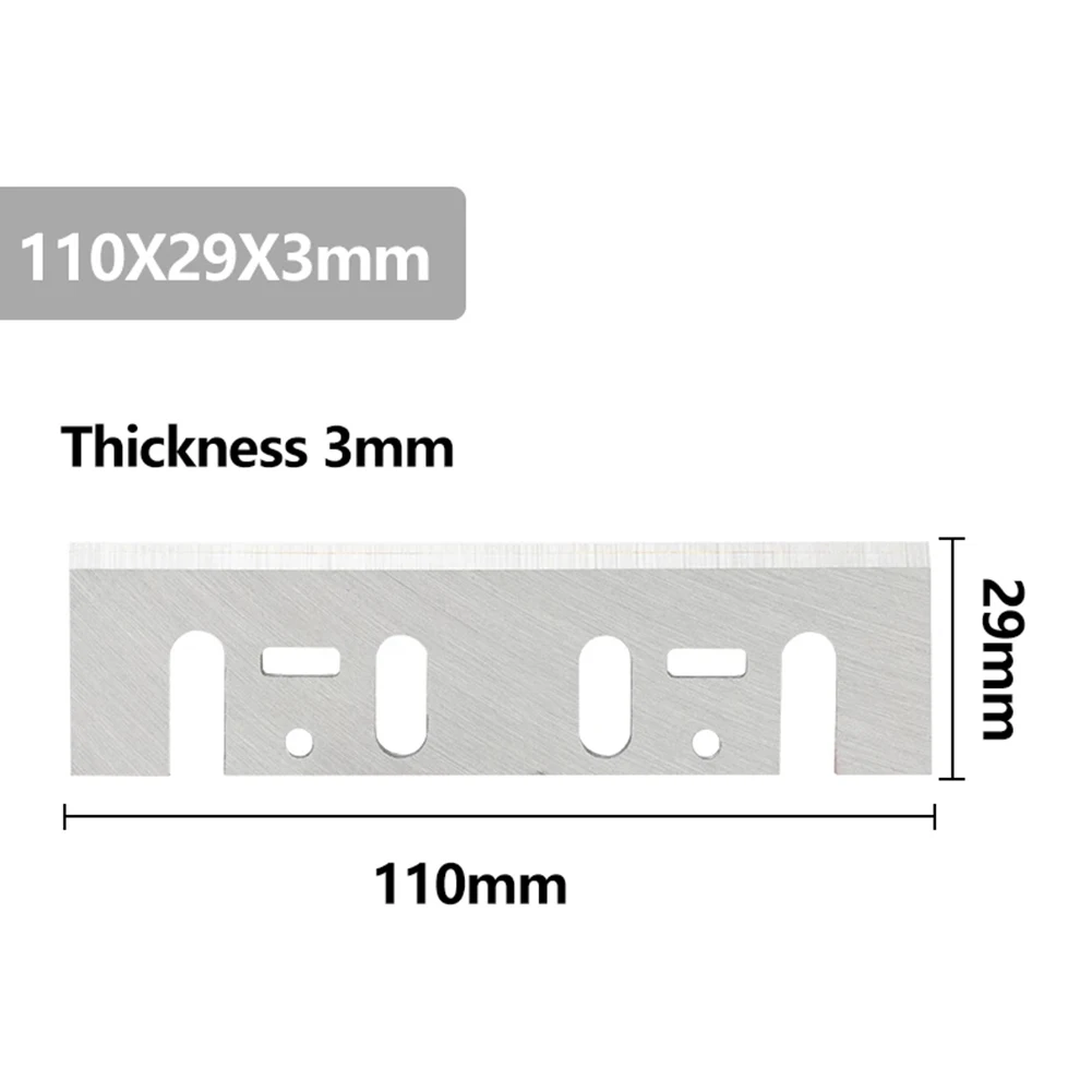 2pcs 110mm HSS Planer Blade Kit For 1911B 1912B 1002BA High Speed Steel Electric Planer Blades Tools 110x29x3mm
2pcs 110mm HSS Planer Blade Kit For 1911B 1912B 1002BA High Speed Steel Electric Planer Blades Tools 110x29x3mm