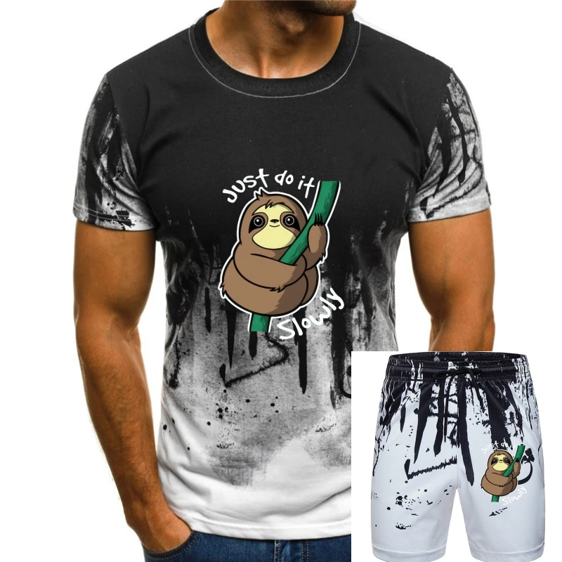 Printed Men T Shirt Cotton tshirt Slow Sloth O-Neck Short-Sleeve Women T-Shirt
Printed Men T Shirt Cotton tshirt Slow Sloth O-Neck Short-Sleeve Women T-Shirt