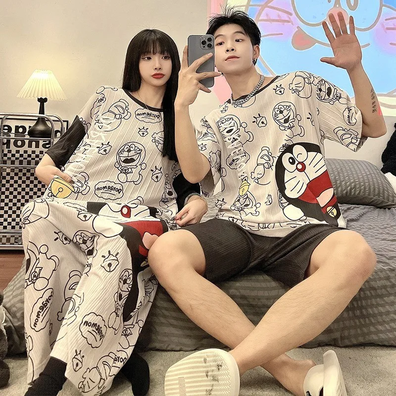 Unisex Summer Onesies Short Sleevee Cotton Animal Nightdress Cartoon Pajamas With Pants One Piece Nightgown
Unisex Summer Onesies Short Sleevee Cotton Animal Nightdress Cartoon Pajamas With Pants One Piece Nightgown