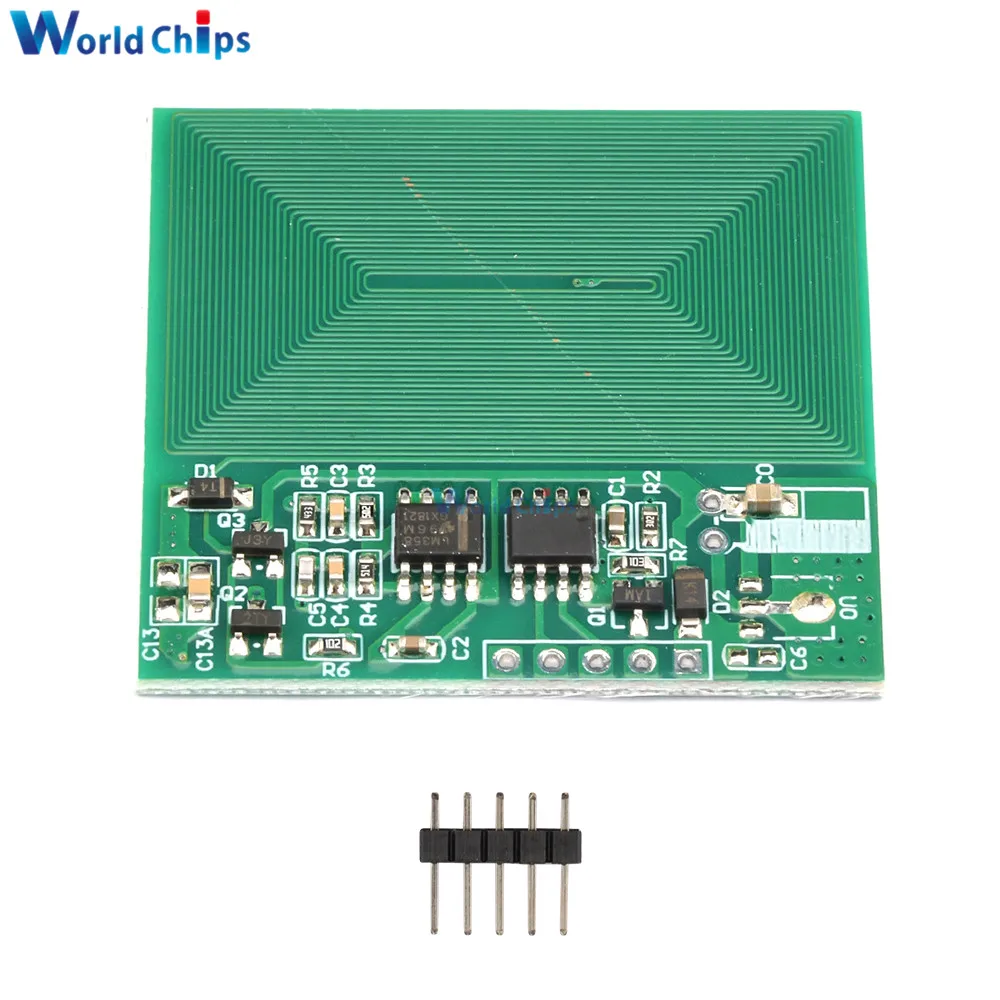 3.3-5V RFID Card Reader Module 125khz Built-in Integrated Antenna PCB RF Module UART Serial Output Wireless Module with Pins
3.3-5V RFID Card Reader Module 125khz Built-in Integrated Antenna PCB RF Module UART Serial Output Wireless Module with Pins