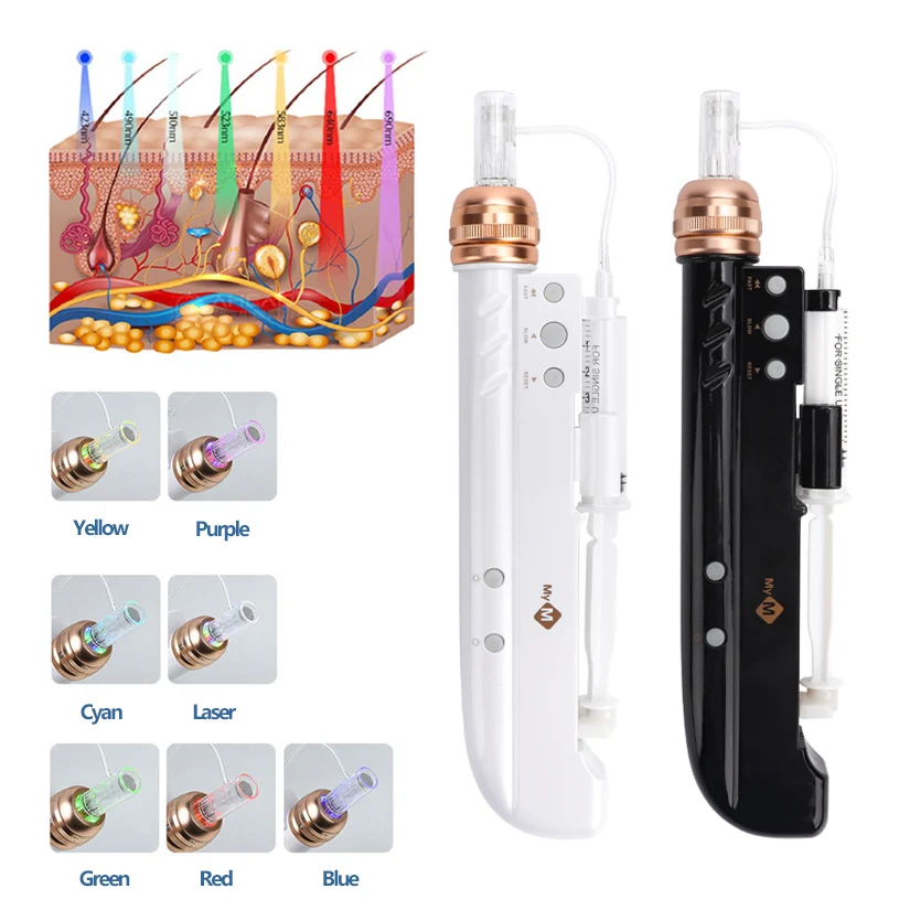 Mesotherapy Hydra Pen Microneedling Water Essence Injection Dr Pen for Facial Wrinkle Acne Removal Beauty Treatment Mesogun
Mesotherapy Hydra Pen Microneedling Water Essence Injection Dr Pen for Facial Wrinkle Acne Removal Beauty Treatment Mesogun