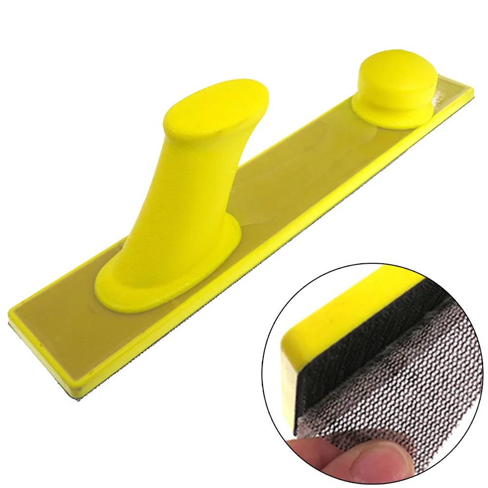 70*390mm PU Sanding Board Hand Sanding Block Hook & Loop Sanding Pad For Woodworking Arts Crafts Auto Body Abrasive Tools
70*390mm PU Sanding Board Hand Sanding Block Hook & Loop Sanding Pad For Woodworking Arts Crafts Auto Body Abrasive Tools