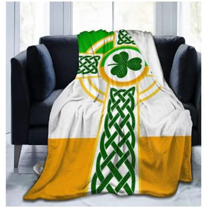 Plaid Irlandais Ireland Designer Blanket Soft Throw Bedspread Beach Warm Travel Cover For Kids Boys Girls Gift
Plaid Irlandais Ireland Designer Blanket Soft Throw Bedspread Beach Warm Travel Cover For Kids Boys Girls Gift