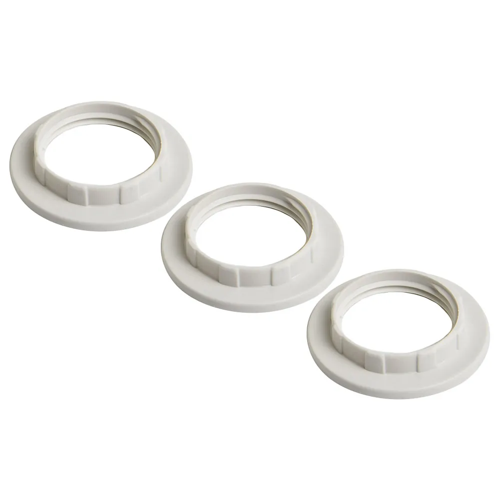 3Pcs Plastic Light Shade Collar Ring Adaptor E14 Lamp Bulb Holder M28 Thread Lampshade Collar Black White
3Pcs Plastic Light Shade Collar Ring Adaptor E14 Lamp Bulb Holder M28 Thread Lampshade Collar Black White