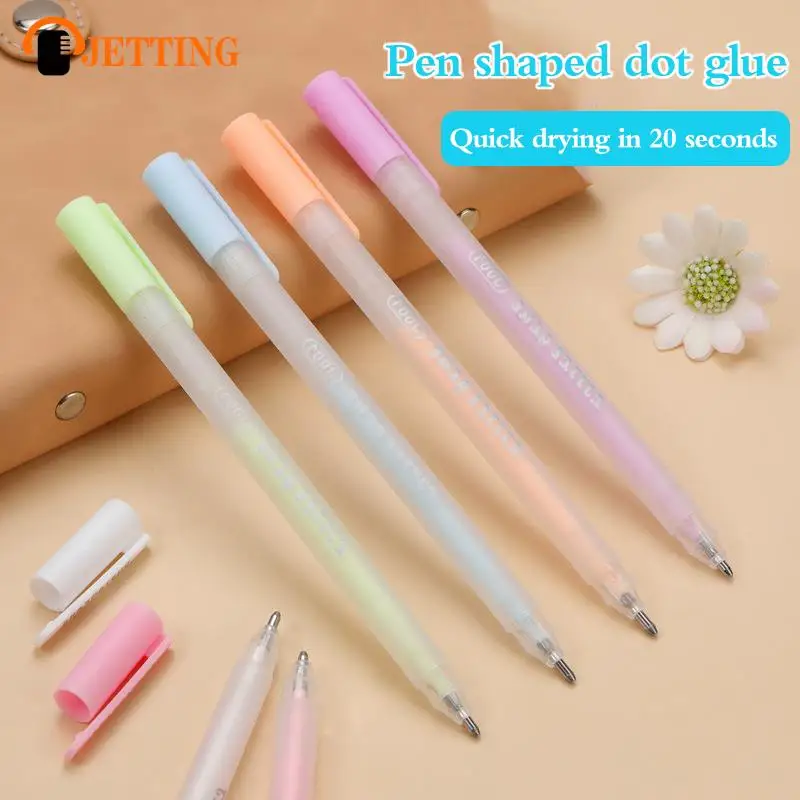 Однотонный клей-карандаш ручка ярких цветов быстросохнущая ручка Клей-карандаш с высокой вязкостью ручка Креативные студенческие канцелярские принадлежности 
Однотонный клей-карандаш ручка ярких цветов быстросохнущая ручка Клей-карандаш с высокой вязкостью ручка Креативные студенческие канцелярские принадлежности