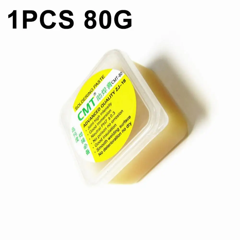 Flux Paste 80g Solder Resin Solder Paste Soft Flux Pcb Parts Welding For Electronic Precision Chip Level Welding Process
Flux Paste 80g Solder Resin Solder Paste Soft Flux Pcb Parts Welding For Electronic Precision Chip Level Welding Process