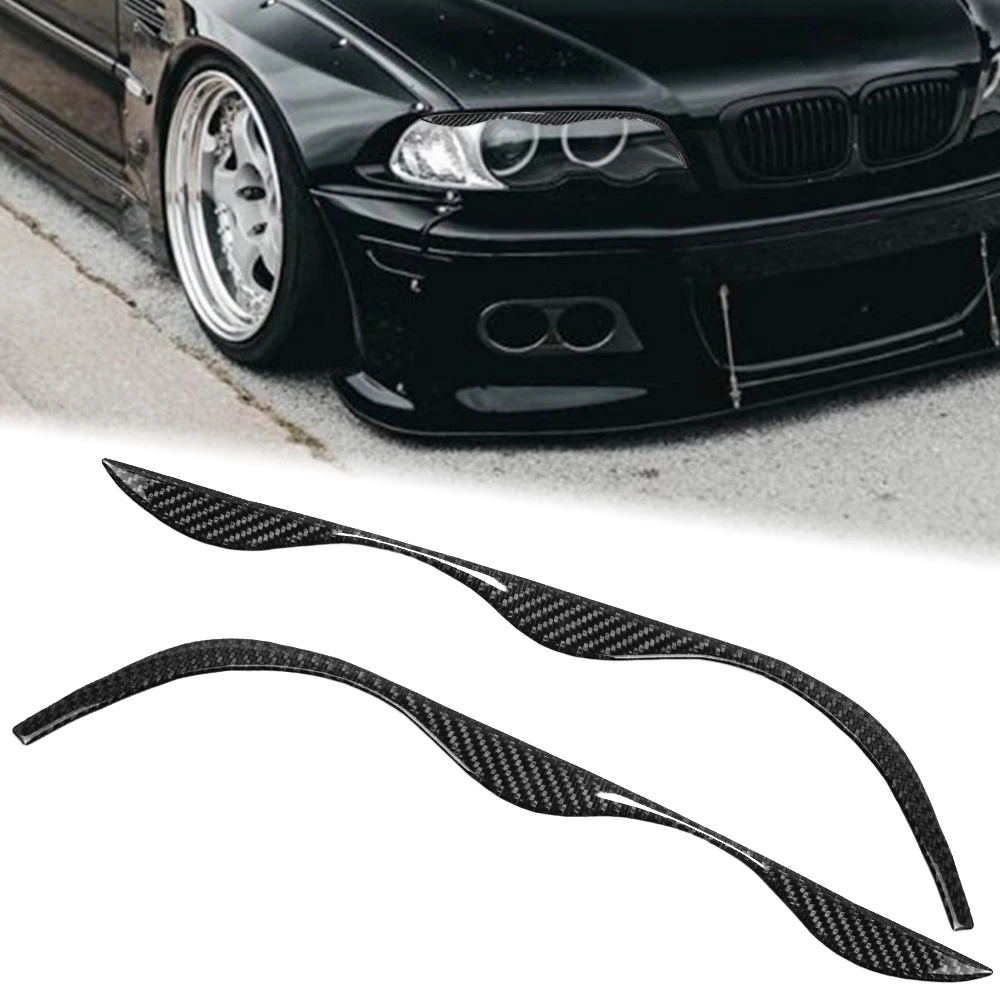 Налобный фонарь из углеродного волокна (пара) для BMW E46 3 серии, аксессуары для освещения, автомобильные аксессуары, наклейки для освещения
Налобный фонарь из углеродного волокна (пара) для BMW E46 3 серии, аксессуары для освещения, автомобильные аксессуары, наклейки для освещения