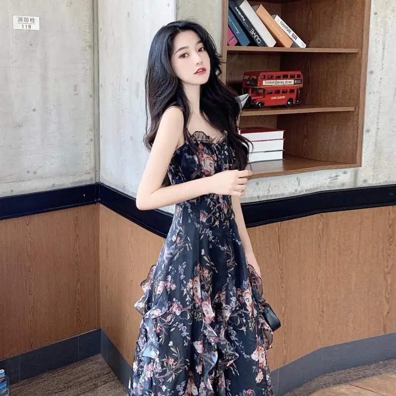 Женское винтажное длинное платье на бретельках, летнее пляжное плиссированное платье с открытой спиной и цветочным принтом, на бретельках-...
Женское винтажное длинное платье на бретельках, летнее пляжное плиссированное платье с открытой спиной и цветочным принтом, на бретельках-...