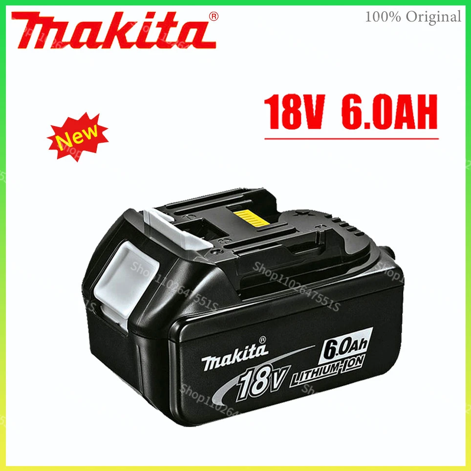 Makita 100% original 6.0Ah 18V With LED lithium ion replacement LXT BL1860B BL1860 BL1850 Makita rechargeable power tool battery
Makita 100% original 6.0Ah 18V With LED lithium ion replacement LXT BL1860B BL1860 BL1850 Makita rechargeable power tool battery