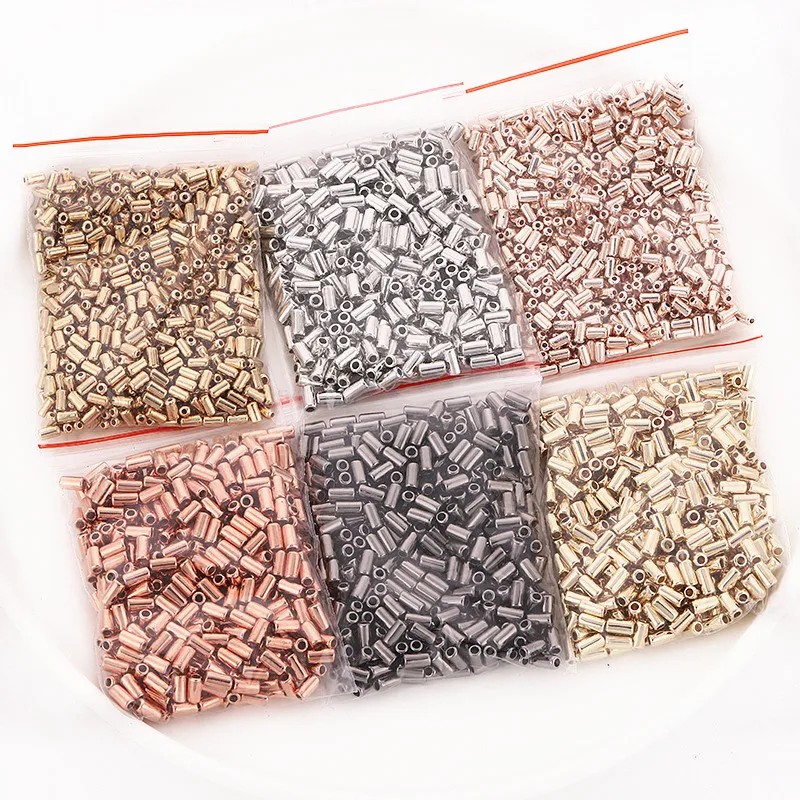 200pcs 6x3mm Spacer Beads Long Tube CCB Gold Plated Seed Beads For DIY Jewelry Making Necklace Bracelets Accessorie Wholesale
200pcs 6x3mm Spacer Beads Long Tube CCB Gold Plated Seed Beads For DIY Jewelry Making Necklace Bracelets Accessorie Wholesale