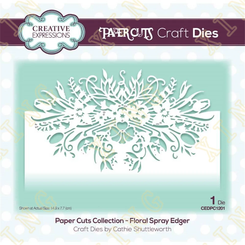 Floral Spray Edger Metal Cutting Dies Scrapbook Diary Decoration Stencil Embossing Template Diy Greeting Card Handmade 2022 New
Floral Spray Edger Metal Cutting Dies Scrapbook Diary Decoration Stencil Embossing Template Diy Greeting Card Handmade 2022 New