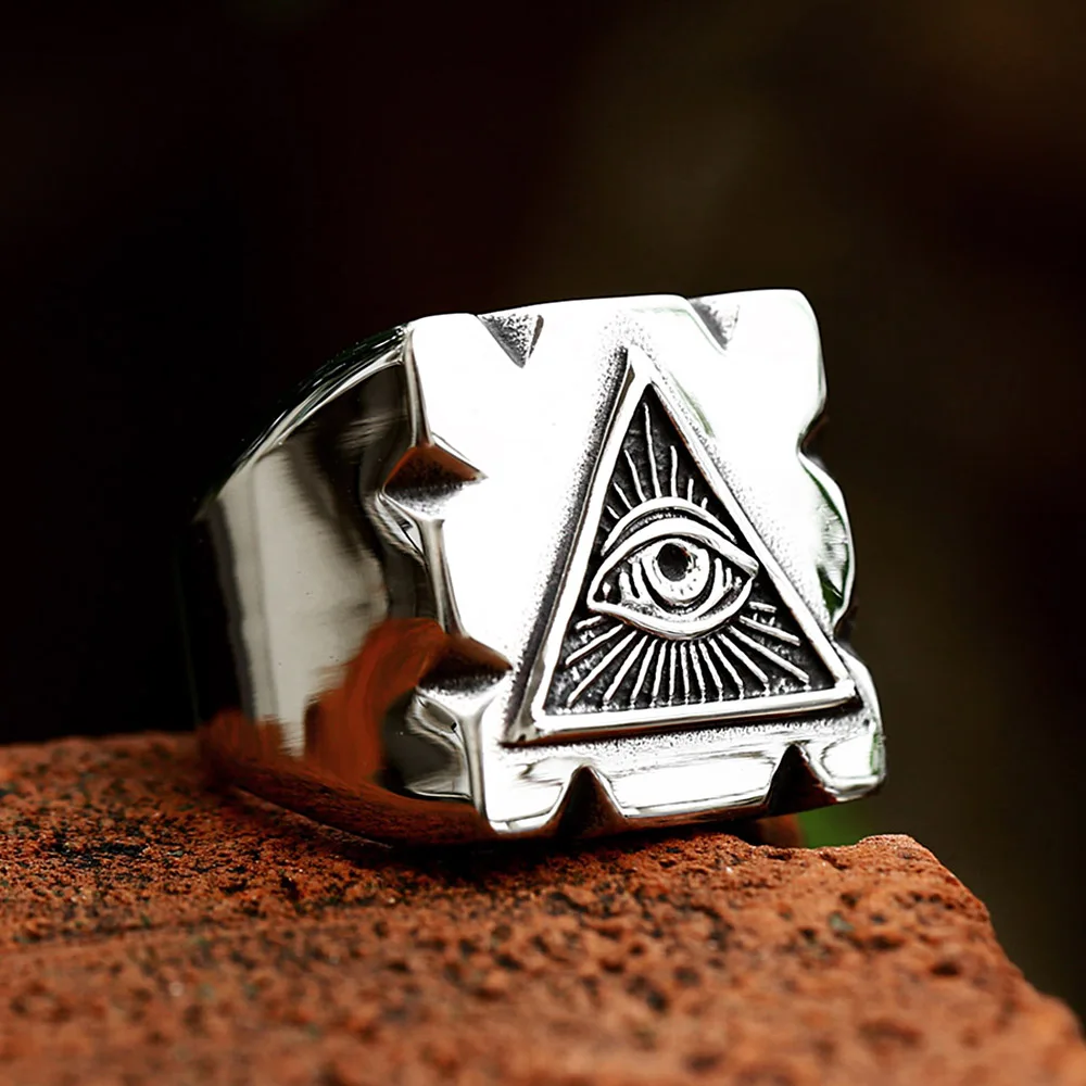 New Simple Stainless Steel Eye of Horus Ring For Men Vintage Egypt Ethnic Square Shape Rings Fashion Jewelry Gifts Dropshipping
New Simple Stainless Steel Eye of Horus Ring For Men Vintage Egypt Ethnic Square Shape Rings Fashion Jewelry Gifts Dropshipping