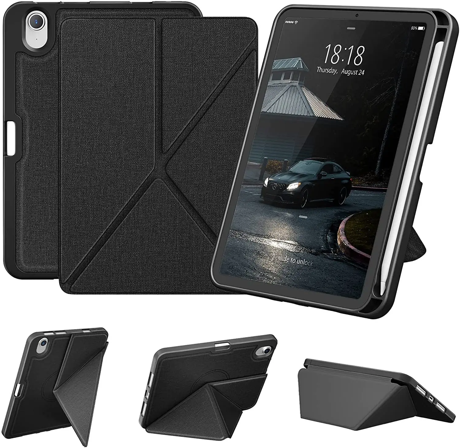 Case for Ipad Mini 6 Case with Pencil Holder Cover (8.3 Inch),Multi-Angle Standing Shockproof Shell for IPad Mini 6th Generation
Case for Ipad Mini 6 Case with Pencil Holder Cover (8.3 Inch),Multi-Angle Standing Shockproof Shell for IPad Mini 6th Generation
