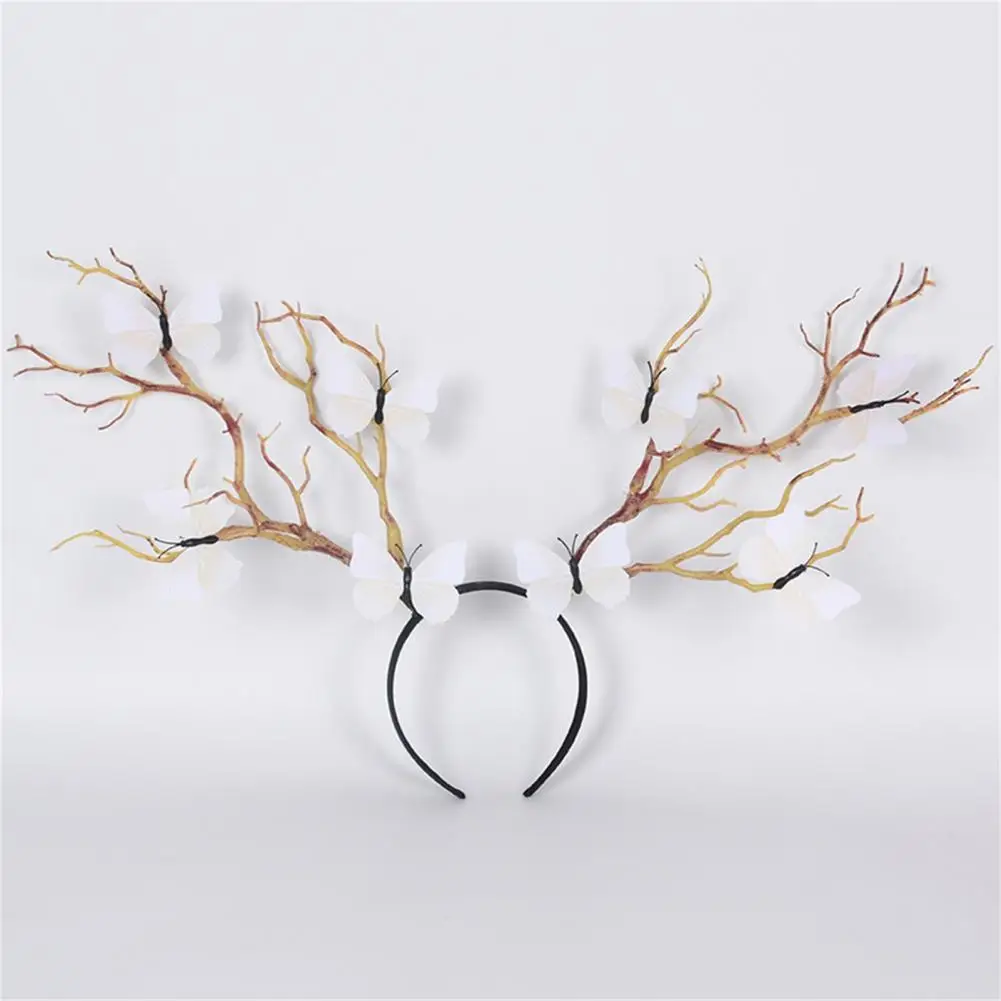 Beautiful Halloween Party Simulation Branches Butterflies Hairband Lightweight Hair Hoop Exaggerated for Party
Beautiful Halloween Party Simulation Branches Butterflies Hairband Lightweight Hair Hoop Exaggerated for Party